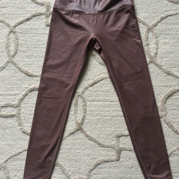 Athleta Cinnamon Mauve Elation Shimmer Tight In Powervita-S - Picture 13 of 15